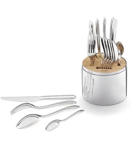 Amazon.com | Christofle Origine Stainless Steel 5-Piece Flatware