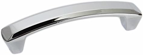 Berenson 4084-1026-P Laura 96mm Handle Pull from the Uptown Appeal Collection, Polished Chrome Finish