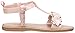 OshKosh B'Gosh Girls' Marian Flower T-Strap Sandal, Pink, 9 M US Toddler
