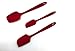 More Cuisine Essentials - 3 DAY Dec. SALE, Original Eco-Friendly 3 Piece Silicone Spatula Set - Ergonomically Designed Handles w/Steel Core