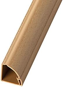 Mhel 1.0m (39.5") Tv Wire Hiding Cover/Cable Trunking To Hides Messy Wires (22/22, Wood (stainable))