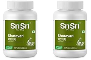 Sri Sri Ayurveda Shatavari 60 Tablets (Pack of 2)