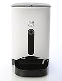 Arf Pets Automatic Pet Feeder Food Dispenser for Dogs & Cats - Features Distribution Alarms, Portion Control & Voice Recording - Timer Programmable Up to 4 Meals a Day
