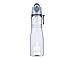 Sport Water Bottle With Filter, JETERY 7050 Personal Hard Side Water Purifier Bottle, Portable Healthy Water Filtration Bottle, Survivor or Emergency Filter Bottle, BPA Free, Leak Proof (Gray)