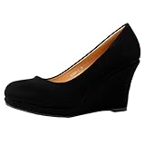 Top Moda Soap-1 Wedges Pumps-Shoes