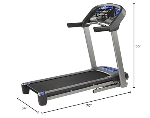Horizon Fitness T101 Foldable Treadmill for Running and Walking