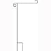 Winfa Home Backyard Garden Flag Stand