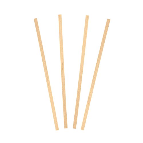 Wood Coffee Stirrers, Stir Sticks for Tea & Hot or Cold Beverages, Biodegradable, 7-Inch (1000 Count) by eDayDeal HomeGoods (1 Pack - 1000)