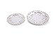 150 pcs Gold Dot Paper Plates and Cups Set; 50 Gold Metallic Foil 9'' Dinner Plates/ 7'' Dessert Plates /9 oz Cups. Perfect for New Years Christmas Bridal/Baby Shower Wedding Engagement Birthday