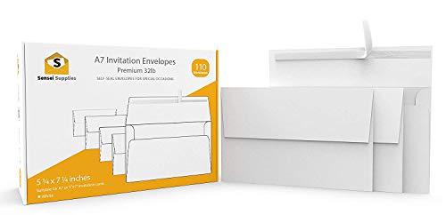 6 White+Invitation+Envelopes+110+pack