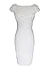 VfEmage Womens Elegant Floral Applique Cocktail Party Bridesmaid Dress