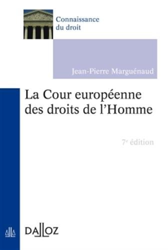 La  Cour européenne des droits de l'homme