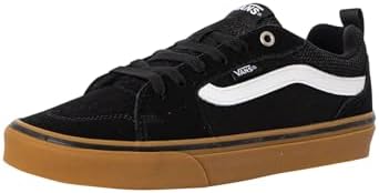 Vans filmore, tênis masculino, lona de camurça preta, 42 eu