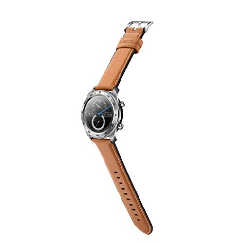 Shaoshao_Huawei Honor Watch Magic Smart Watch 1.2 inch HD AMOLED Color Screen Outdoor Sport Sleep Swimming Mountain (Brown)