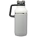 Stanley Ceramivac Go Growler, 64oz Stainless Steel Vacuum Insulated Beer Growler, Rugged Growler with Stainless Steel Interior, 24 Hours Cold and 4 Days Ice Retention