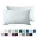 California Design Den 400 Thread Count 100% Cotton Pillow Cases, Light Grey King Pillowcase Set of 2, Long - Staple Combed Pure Natural Cotton Pillowcase, Soft & Silky Sateen Weave primary