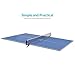Harvil Table Tennis Conversion Top with FREE Net and Posts