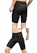 Bakerdani Mens Hot Sweat Thermo Shorts, Neoprene Body Shaper, Comfortable Slimming Shapewear, Thighs Fat Burner, Workout Sauna Pants for Weight Loss