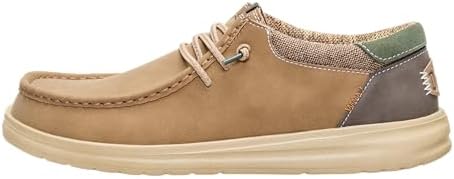 Amazon.com | HEYDUDE Wally Sport Knit Tan Size 12 | Men display picture 3