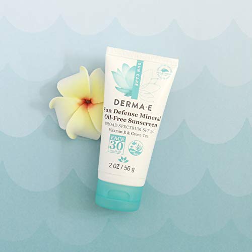 DERMA E Sun Defense Mineral Oil-Free Sunscreen SPF 30 Face – Broad Spectrum Facial Sun Cream – Hypoallergenic, Fragrance… - Image 7