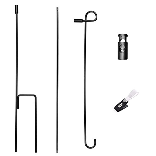 2 BonyTek+Flagpole+Wrought+Stopper+Anti+Wind