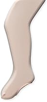 Capezio Big Girls' Ultra Soft Self Knit Waistband Tight,Ballet Pink,&nbsp;One Size (2-6)