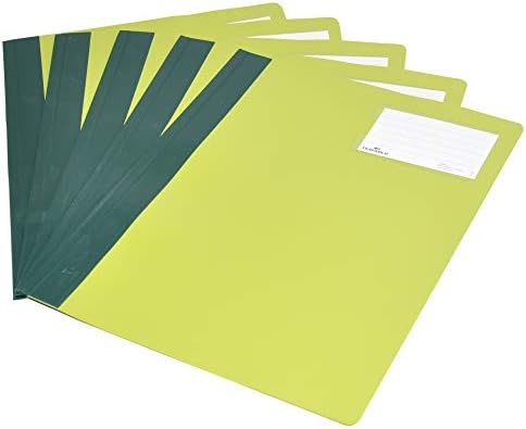 25-Piece Durable Boardroom File, A4 Size, Green Colour - DUPG2705-05