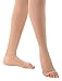 Compression Thigh High 20-30mmHg with Open Toe - Opaque Over the Knee Compression Stockings for Men and Women Circulation Sports, Running, Athletic - Beige, Medium - A213BE2