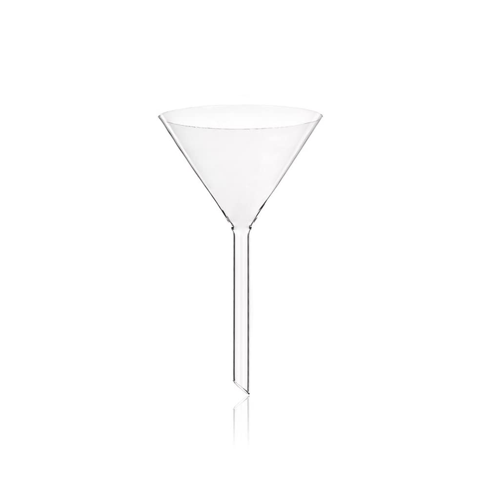 Glass Funnel short stem 100mm diameter