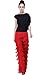 JEZISYMA Women's Tassels Fringe Dance Pants Ballroom Latin Tango Salsa Practice Performance Dancing Costume Pants