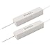 uxcell 2 Pcs 20W 5 Ohm 5% Wirewound Cement Resistor 20 Watt 5R