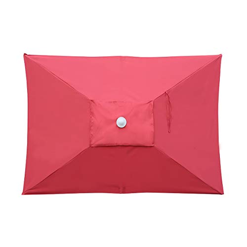 Sekey Balkon Sonnenschirm Marktschirm Gartenschirm Terrassenschirm Sonnenschutz UV 50+ Rechteckig – Bild 7