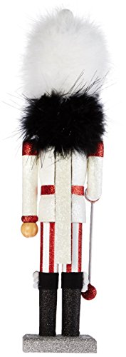 Hollywood Nutcrackers Kurt Adler 17-Inch Black/White Hat Soldier Nutcracker