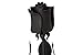 OptiProducts The Forever Rose Beautiful Hand Forged Wrought Iron Metal Flower Decor | A Single Powder Coated Black Rose
