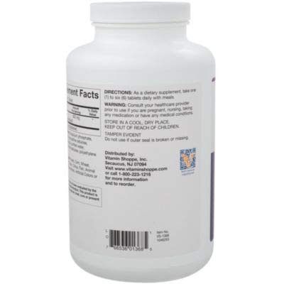 image for The Vitamin Shoppe Alfalfa 500 MG Natural Green Food Supplement, Natur