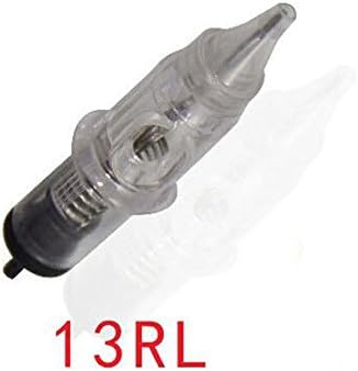 VdieoPUP(TM) Semipermanent Makeup Eyebrow Lip Body Tattoo Needles 13RL (Pack of 10)