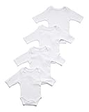 Leveret 4-pack Long Sleeve Bodysuit (6-12 Months)