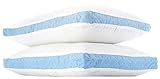 Gusseted Pillows For Sleeping In Luxurious Comfort (2 pack) - Extra Plush, High Loft Premium Quality Queen Size Pillows for Back and Side Sleepers - Medium Firmness - Crafted In USA