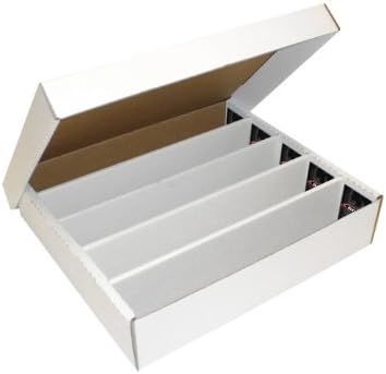 BCW - Caja para almacenar 5000 cartas (5 unidades): Amazon.es: Deportes y aire libre