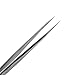 LASHVIEW Lash Tweezer, Vetus Straight Pointed Eyelash Tweezers for Profissional Grafting Eyelash Extension, Stainless Steel Needle Nose Tweezers for Lash Extension Stickers Precision Electronics, ST11