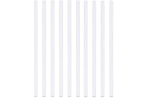 Hydro Energy 10-Pack Hydro Flask Replacement Straws for 32, 40, 18 oz for Wide Mouth Water Bottle Straw Lid, BPA Free Hydro Flask Straw, Replacement Straws for Water Bottles, (Fit Hydroflask Bottles)