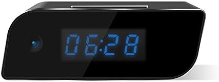Littleadd Wi-Fi Hidden Camera Alarm Clock Full HD 1080P Motion Detection Activated Alert App Real-time Video Remotely Monitoring Wireless IP Security Camera Nanny Cam