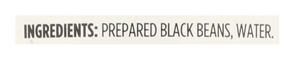 365 BY WHOLE FOODS MARKET, UNSALTED BLACK BEANS, 15 OUNCE