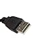 DHB 4 Port Mini USB 2.0 Hub for Laptop PC High Speed 480Mbps Black