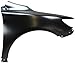 Crash Parts Plus Front Passenger Side Primed Fender Replacement for 2009-2013 Toyota Corolla