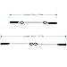 maxin 2Pack Adjustable Eyewear Retainer, 16 inches No Tail Sunglass Straps, Sunglasses Holder,Sunglasses Retainer (Black)