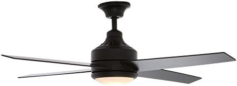 Hampton Bay Mercer 52 In Matte Black Ceiling Fan Home And