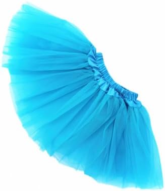 Girl's Tutu Skirt 3 Layers Princess Dress Ballet Tulle Halloween Dress Up Skirt for 3-8T