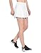 Baleaf Women's Athletic Pleated Tennis Golf Skirt with Pockets White Size M
