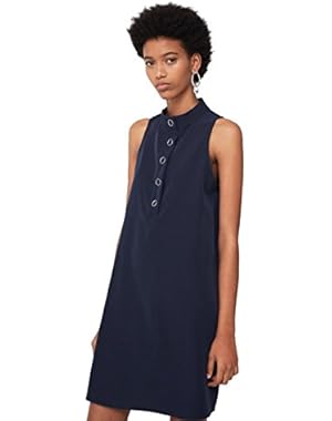 Mango Women's Buttoned Dress
